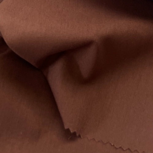 Chocolate #U18 Cotton/Polyester Shirting Woven Fabric - SKU 5979D