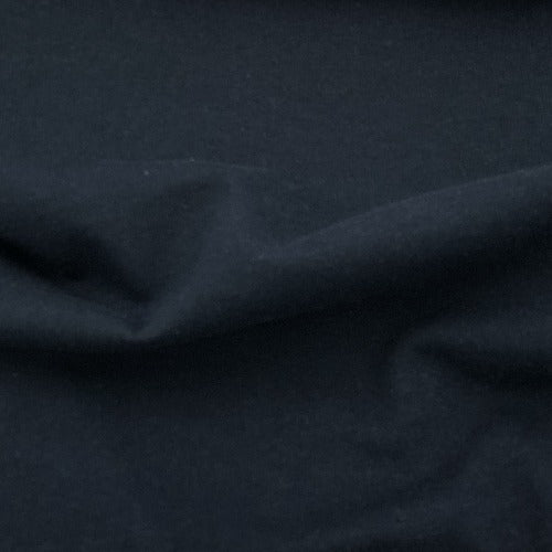 Navy Cotton Jersey 10 oz.  Knit Fabric - SKU 4724B 