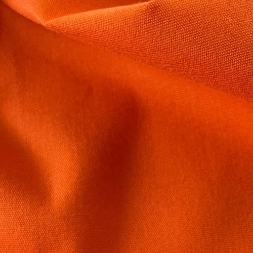 Orange #U130 Poplin 4.5 Ounce Woven Fabric - SKU 6160B