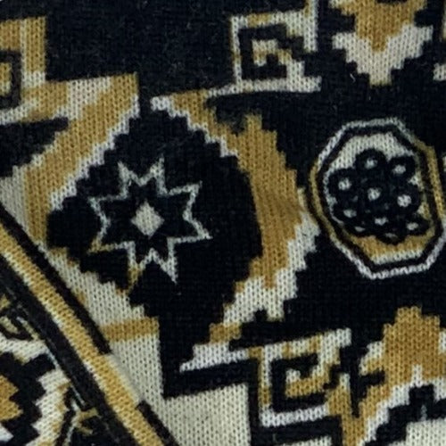 Gold #6 #SS88 Sweater Knit Print Knit Fabric - SKU 4716B