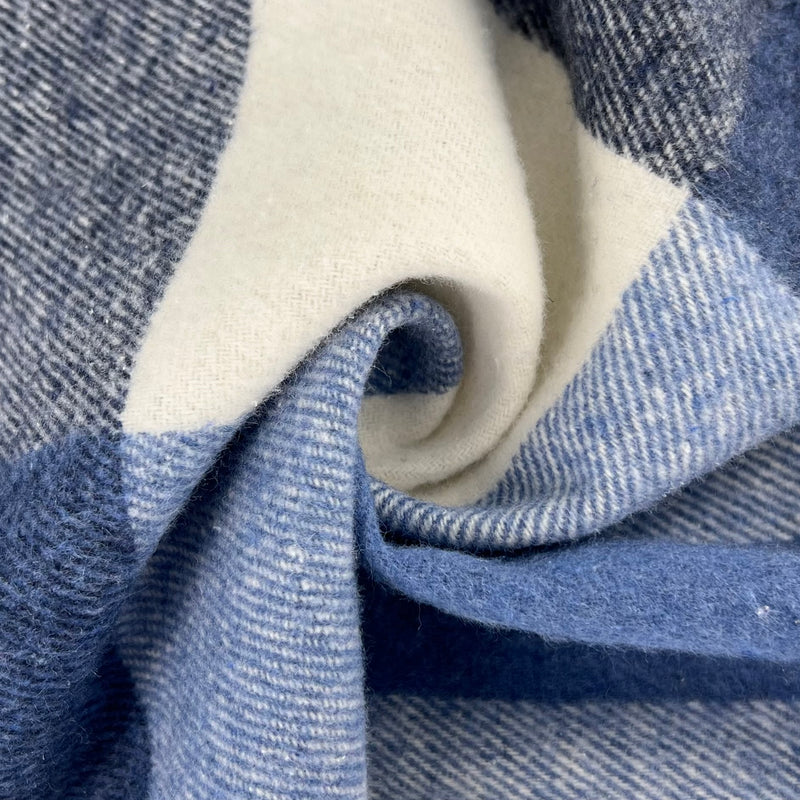 Blue/White | Buffalo Check Flannel
