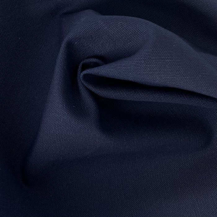 Navy #U163 Canvas 16 Ounce Made in America Woven Fabric - SKU 7216