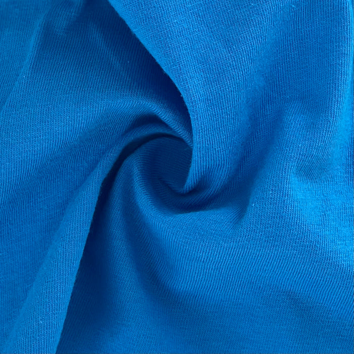 Dynamic Blue | 100% Cotton Jersey 5.5 Ounce (Matching Rib Available)  - SKU 7324J #S149/150