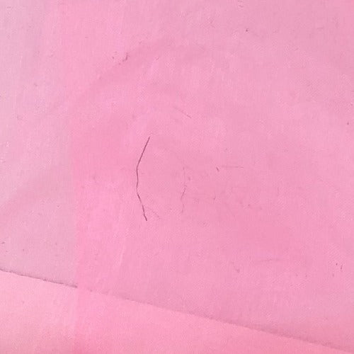 Pink #S91 Mirror Organza Woven Fabric - SKU 5960