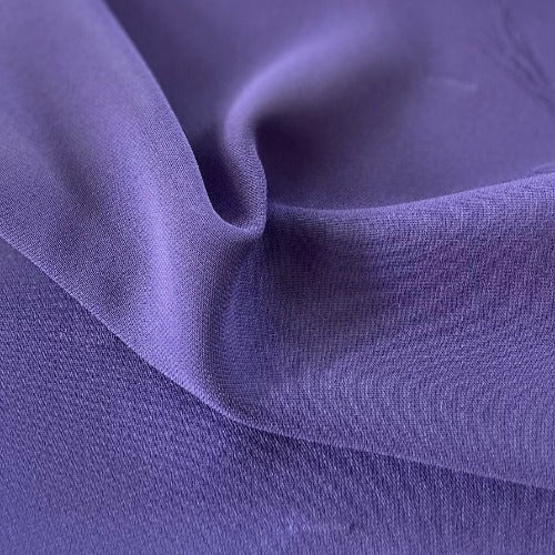 Purple #U162 Georgette Sheer Woven Fabric - SKU 4577