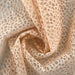 Pale Blush #S161 Alligator Lace Power Mesh Eco Friendly-Recycled - SKU 7151B