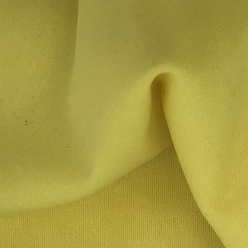 Yellow #U/22 Polyester Interlock Knit Fabric - SKU 5954