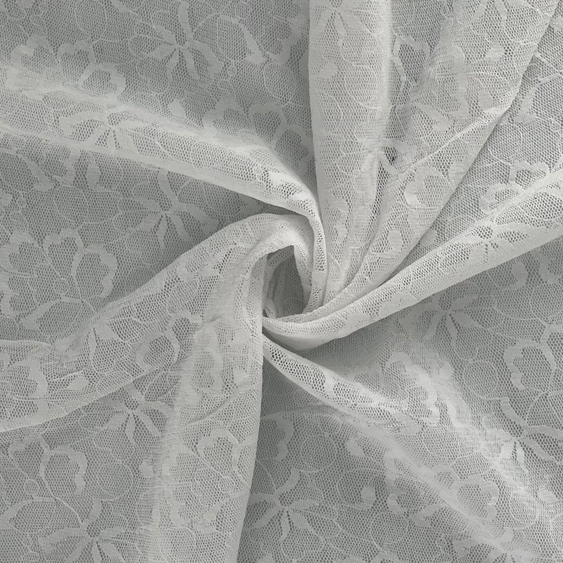 Mesh Lace - White | 7316K