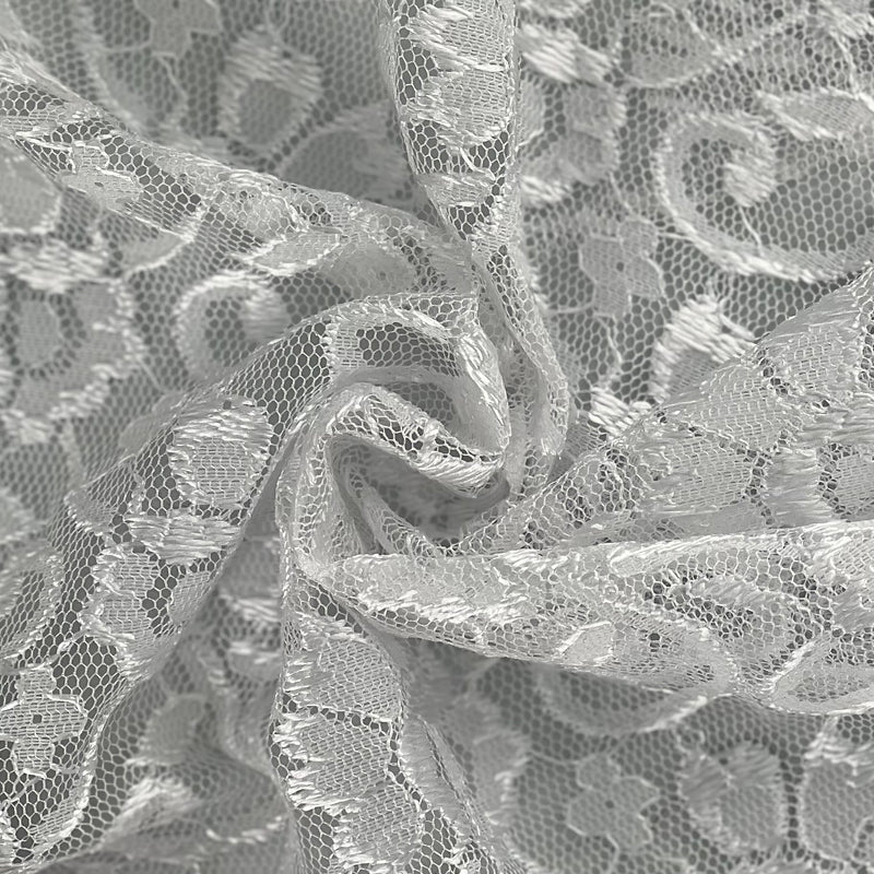 White 2 | Classic Embroidered Lace | 7316B