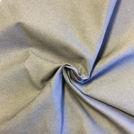 Charcoal #S204 Polyester/Cotton Twill 7.5 Ounce Woven Fabric - SKU 7045