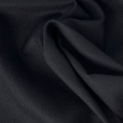 True Black #U169 Canvas 9 Ounce Woven Fabric - SKU 7218