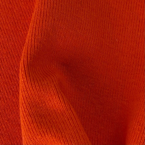 Orange #S121 Cuffing 21 Ounce Cotton Tubular Rib Knit - SKU 7240