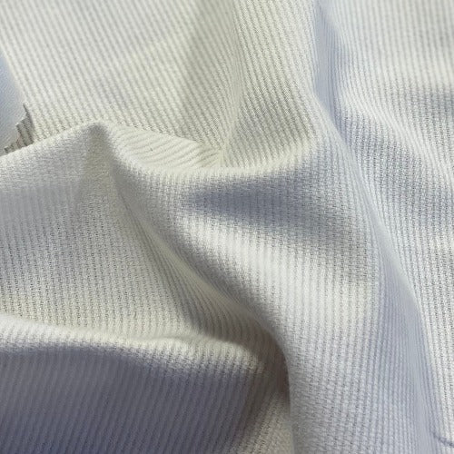 3 Ivory #S186  Micro Cord Textured Suiting Woven Fabric - SKU 7105