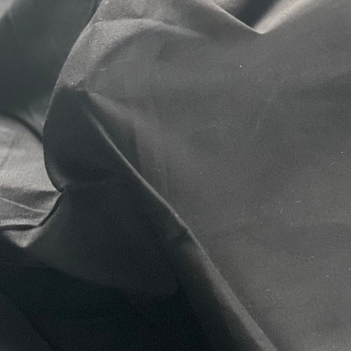 Black #S/1A Broadcloth Fine Cotton Shirting Woven Fabric - SKU 7121
