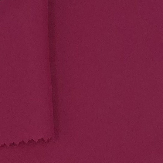 Hot Pink #U166 Crepe De Chine  Woven Fabric - SKU 2665A