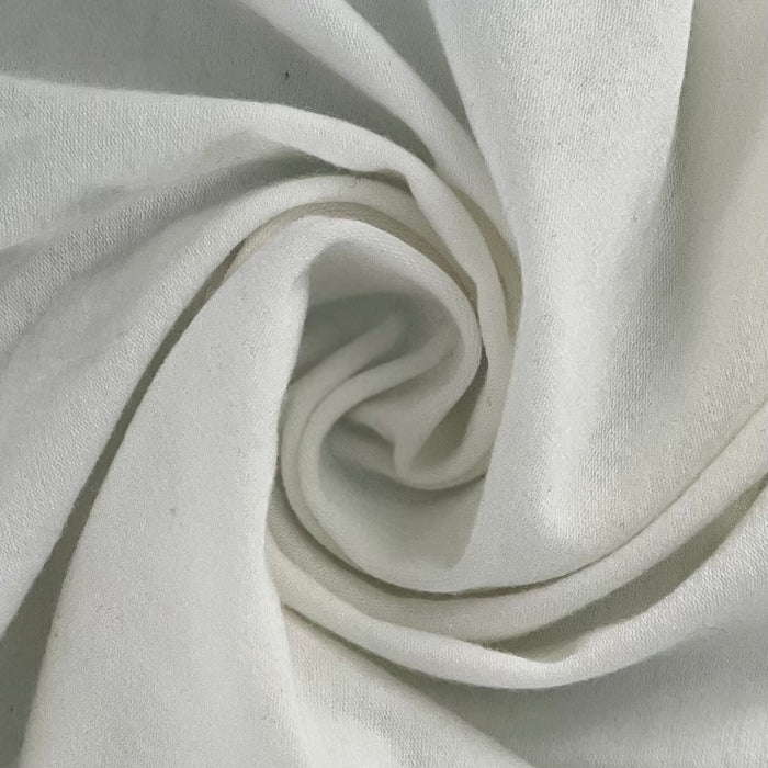 White (5) | Polyester/Cotton Jersey 120GSM (80 Yard Roll @ $3.49/Yard) - SKU 7323A
