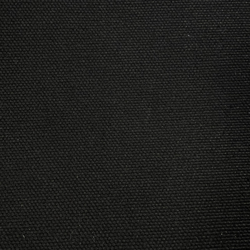 Black #U138 12 Ounce Canvas Woven Fabric Made in USA - SKU 7174