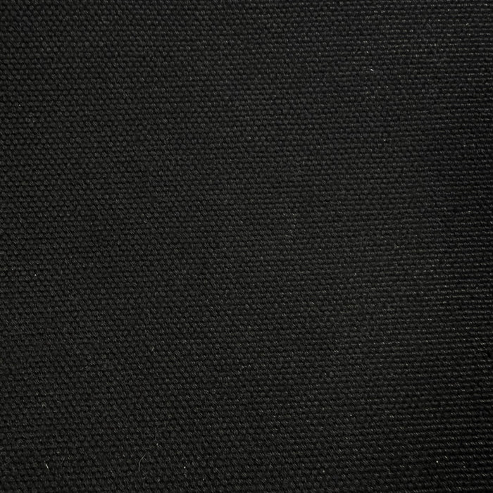 Black #U138 12 Ounce Canvas Woven Fabric Made in USA - SKU 7174
