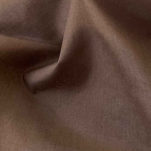 Brown #U18 Cotton/Polyester Shirting Woven Fabric - SKU 5979C