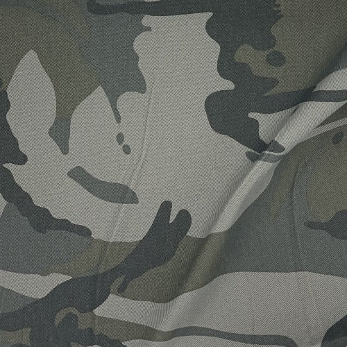 Carhartt Green Camouflage Print Woven Fabric - SKU 3906