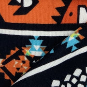 Black #9 #SS88 Sweater Knit Print Knit Fabric - SKU 4716B