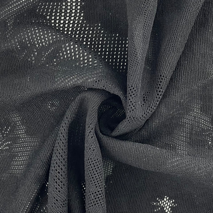Black 1 | Crochet Lace - SKU 7316K #U88-91