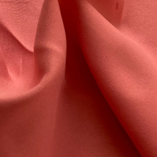 Lt. Coral #S106/107 Polyester Poplin Woven Fabric - SKU 7114B