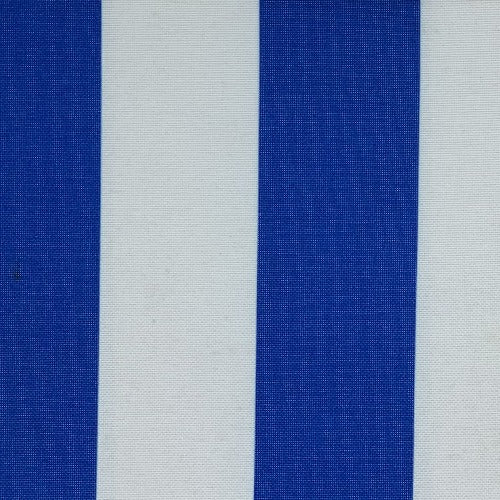 Royal #UB111 ProTuff Wide Stripe Print Waterproof Canvas Woven Fabric - SKU MYL 1532S