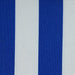Royal #UB111 ProTuff Wide Stripe Print Waterproof Canvas Woven Fabric - SKU MYL 1532S