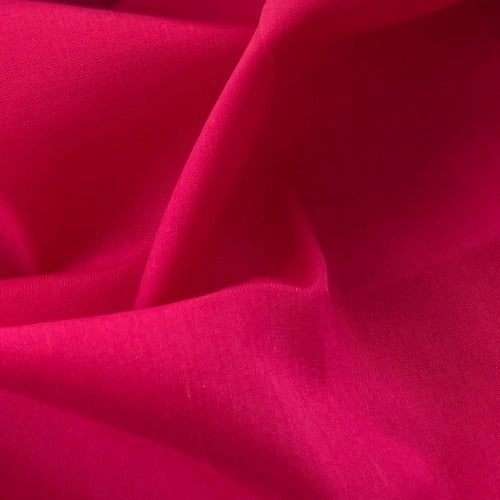 Hot Pink #U18 Cotton/Polyester Shirting Woven Fabric - SKU 5979D