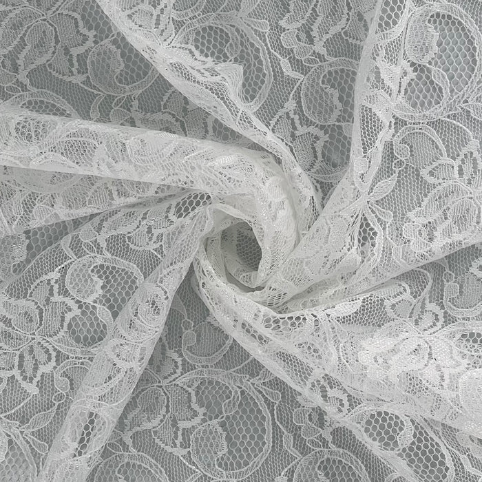 White 3 | Floral Mesh Lace - SKU 7316I #U88-91