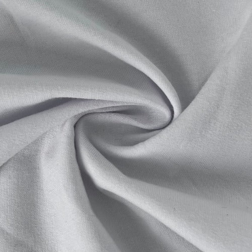 White #S809 11 Ounce French Terry Knit Fabric - SKU 7235A