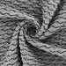 Charcoal | Chain Jacquard Texture Knit - SKU 7339 #S97