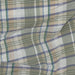 Sage/Lilac #S156A Plaid STRETCH Spandex Seersucker Shirting Woven Fabric - SKU 6824A