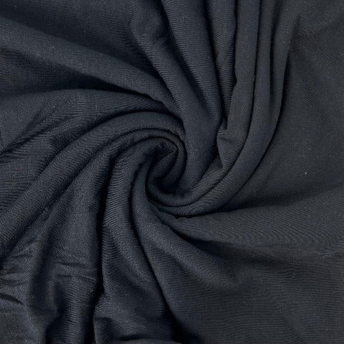 Black #S164 Modal 9 Ounce Jersey Knit - SKU 7236
