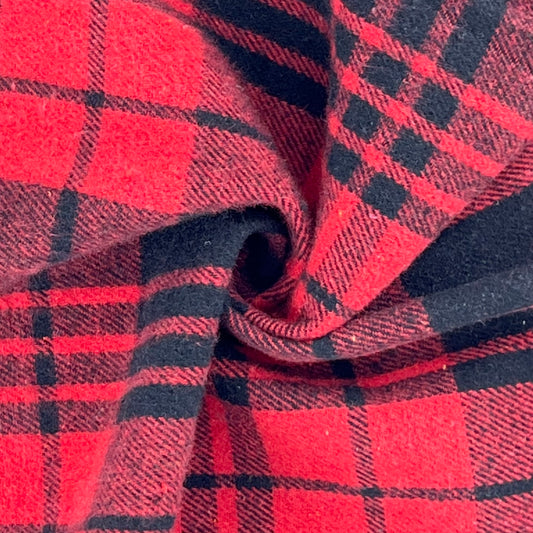Red/Black | Brawney Plaid Flannel