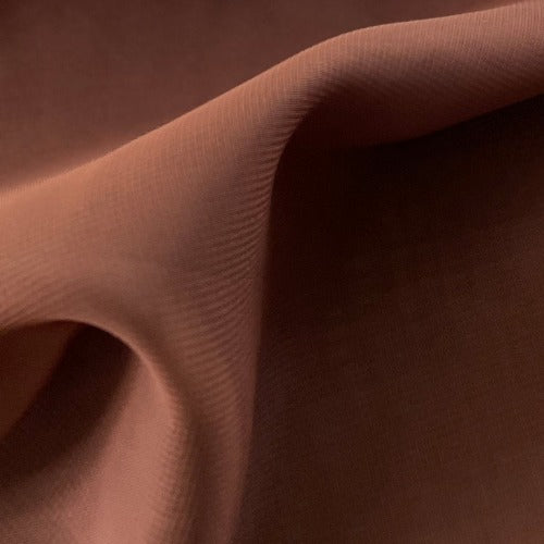 Brown #U66 Chiffon Woven Fabric - SKU 4626B