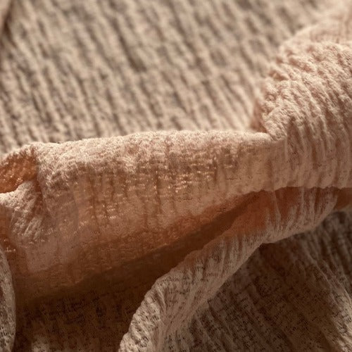 Nude #S Crinkle Jersey Knit Fabric-SKU #7115