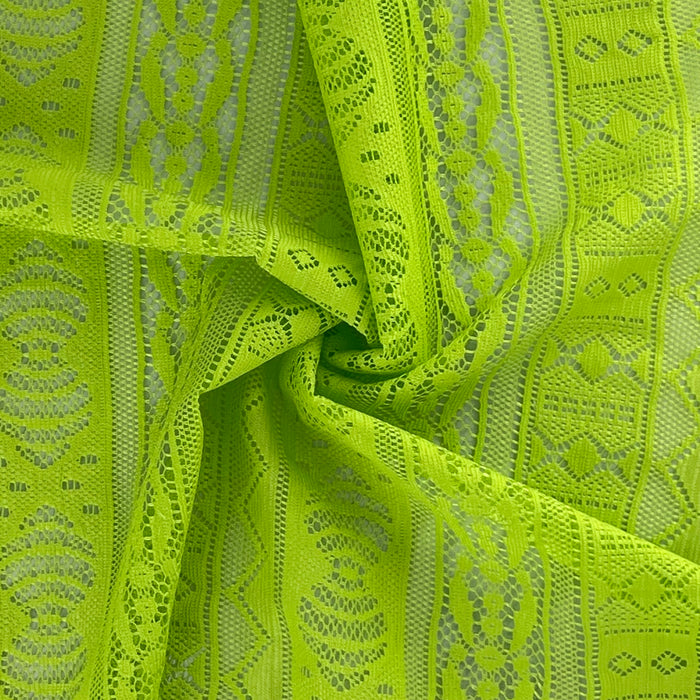 Mossy Lime | Crochet Lace - SKU 7316H #U88-91