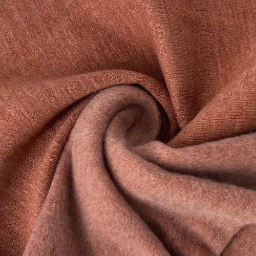 Cinnamon #S69 Heather Sweatshirt Fleece 13 Ounce Made in America Knit - SKU 7265