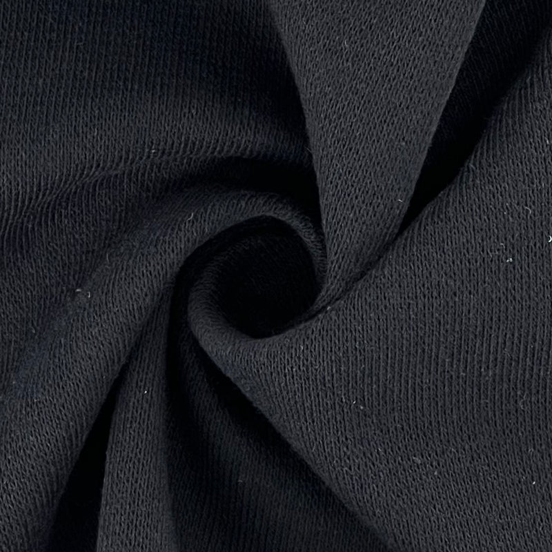 Black | 100% Cotton Cuffing Rib - SKU 7353 #S70