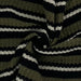 Olive | Stripe Waffled Thermal Knit - SKU 7318 #U161