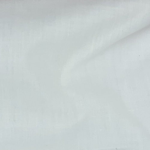 White #U80 Cotton/Polyester Broadcloth Shirting Woven Fabric - SKU 5801A