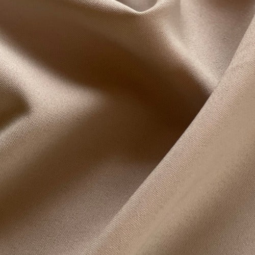 Tan #S106/107 Polyester Poplin Woven Fabric - SKU 7114C