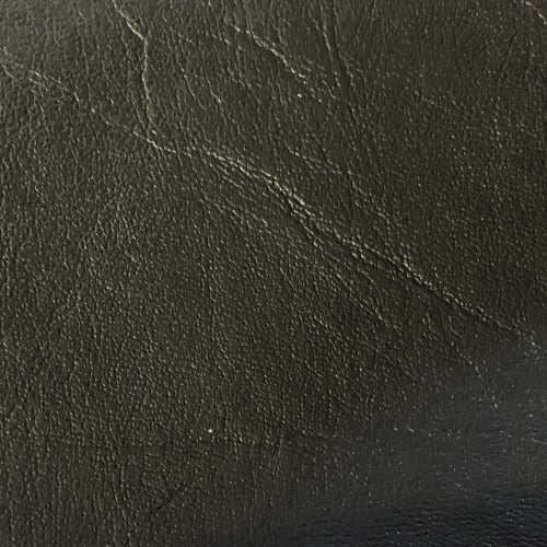 Black  Ultra Gloss Leather Grain Vinyl - SKU 3184 #U79
