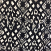 Black #S184 Rayon Woven Print Fabric - SKU 7096