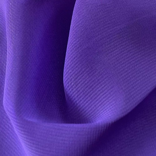 Purple #U66 Chiffon Woven Lot Fabric - SKU 4626B-L