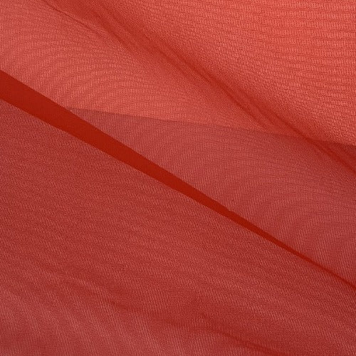 Red #S207 Stiff Tricot Knit Fabric - SKU 5440C Red