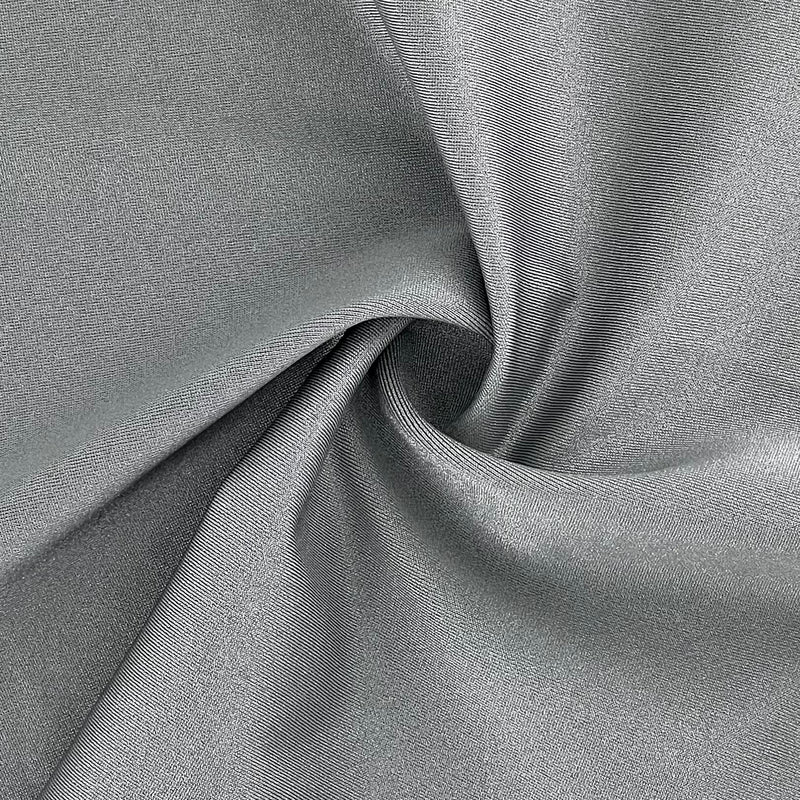 Silver | Super-Stretch Shiny Tricot 200GSM - SKU 7330B #S94