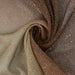 Tan #S801/2/3 Gradient Metallic Sheer Knit Fabric - SKU 7154U